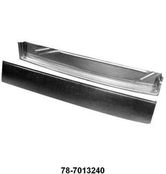 DOOR BOTTOM PATCH PANEL - 37-40 2DR SEDAN/CONVERTIBLE RIGHT HAND