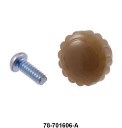 FRONT ASH TRAY KNOB - 37 STD PASS LIGHT BROWN
