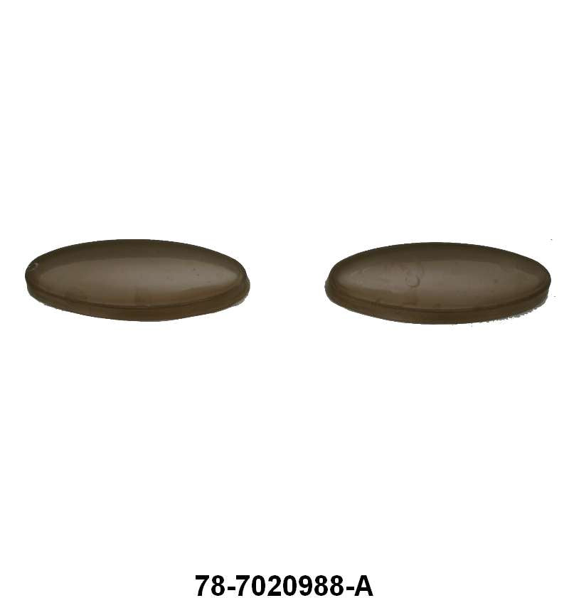 GARNISH MOLDING PLASTIC INSERT - 37 PASS STD LIGHT BROWN