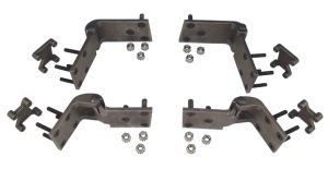 FRONT DOOR HINGE KIT - 37-40 COUPE/SEDAN