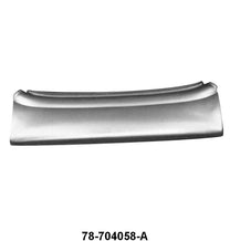 UNDER TRUNK LID PANEL - 37 FLATBACK SEDAN  "EMS"