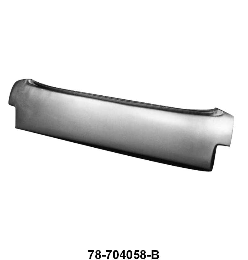 UNDER TRUNK LID PANEL - 37-38 HUMPBACK SEDAN/PHAETON