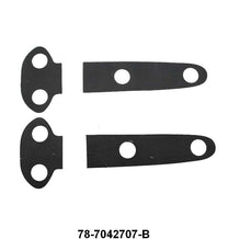 TRUNK HINGE PADS - 37 FLATBACK SEDAN