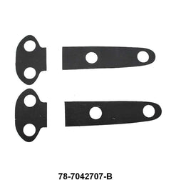 TRUNK HINGE PADS - 37 FLATBACK SEDAN