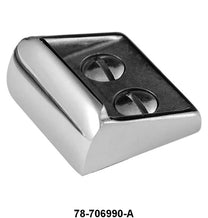 STAINLESS TRUNK LID STRIKER PLATE - 37-39 SEDAN, 39 CONV SEDAN