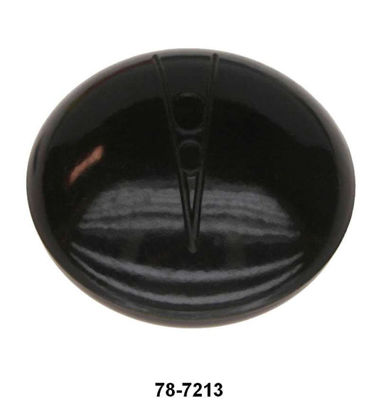 GEAR SHIFT KNOB - 37-38 PASS BROWN WITH V-8 LOGO ON TOP