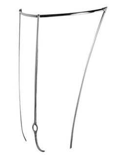 GRILLE TRIM SET - 37 PASS STAINLESS WITHOUT CLIPS