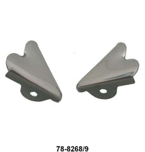 GRILLE CORNER TRIM - 37 PASSENGER STAINLESS