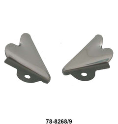 GRILLE CORNER TRIM - 37 PASSENGER STAINLESS