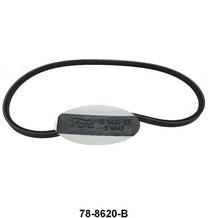 FAN & GENERATOR BELT - 37-41 PASS/PU, 39-41 MERC V8 EX 60 HP, MOLDED SCRIPT