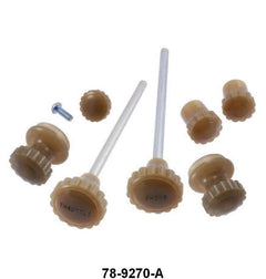 DASH KNOB KIT - 37 STD PASS LIGHT BROWN