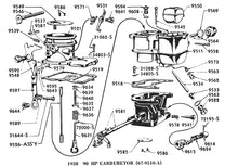 CARBURETOR FLOAT - 38-53 PASS/PICKUP "94" HOLLEY