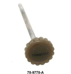 THROTTLE CABLE/ROD KNOB - 37 STD PASS LIGHT BROWN