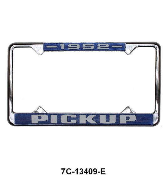 LICENSE PLATE FRAME 'PICKUP' - 52 PICKUP