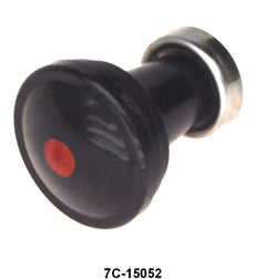 CIGAR LIGHTER KNOB WITH STUD - 48-50 F-1/F-3,  BLACK
