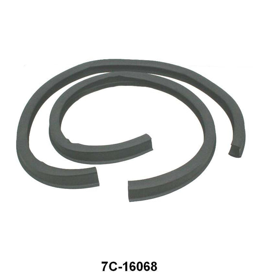 REAR OF FRONT FENDER TO COWL SEALS - 48-52 F-1/F-3