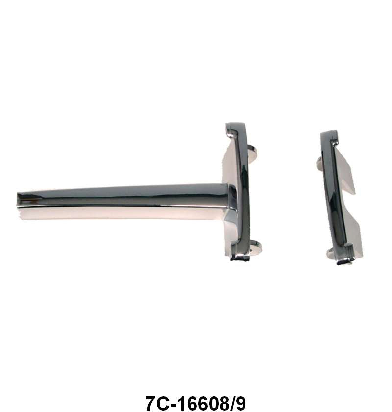 HOOD FRONT TRIM & DUMMY HANDLE - 48-50 F-1/F-3