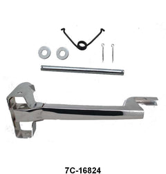 CHROME HOOD LATCH HANDLE - 48-50 F-1/F-3