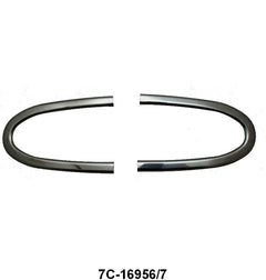 FRONT OF HOOD TRIM - 48-50 F-1/F-3 RH AND LH NO CLIPS