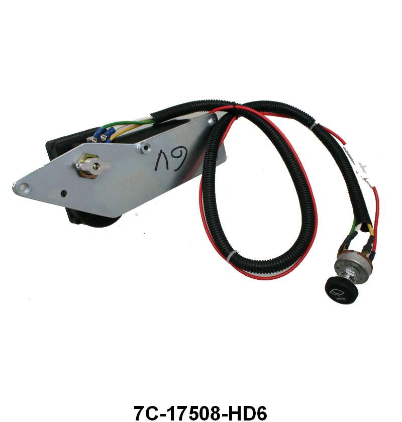 ELECTRIC WIPER MOTOR 6 VOLT 2 SPEED- 48-50 F-1/F-2/F-3