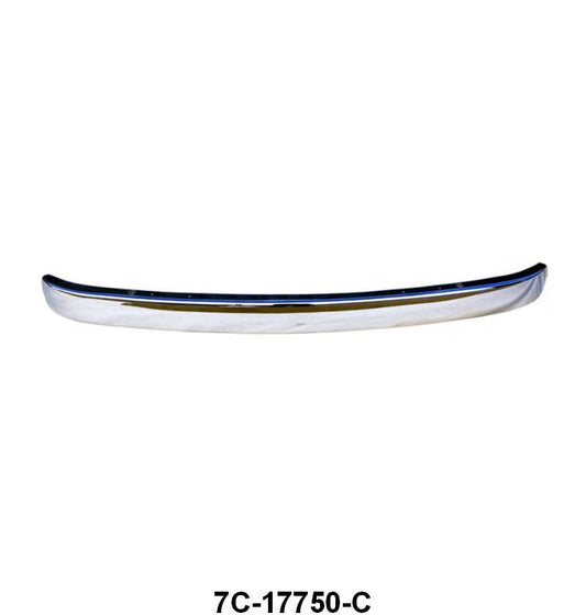 CHROME FRONT BUMPER WITHOUT BRACKETS- 48-50 F-1