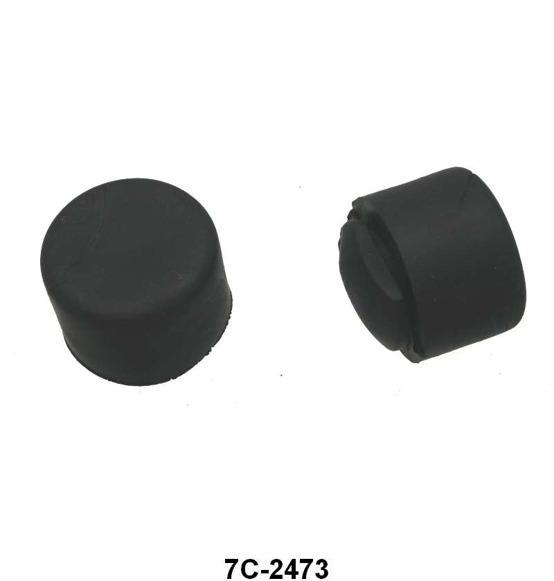 BRAKE &CLUTCH PEDAL BUMPERS ON FLOOR PAN - 48-52 F-1/F-3 53-56 F-100/F-350