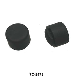 BRAKE &CLUTCH PEDAL BUMPERS ON FLOOR PAN - 48-52 F-1/F-3 53-56 F-100/F-350