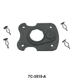 UPPER STEERING COLUMN FLOOR SEAL - 48-52 F-1/F-3 W/FLOOR SHIFT W/CLIPS