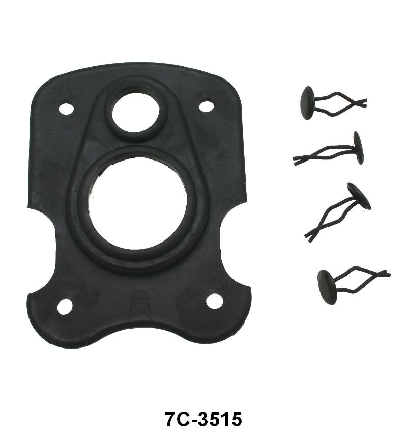 UPPER STEERING COLUMN FLOOR SEAL - 48-52 F-1/F-3 W/COMUMN SHIFT W/CLIPS