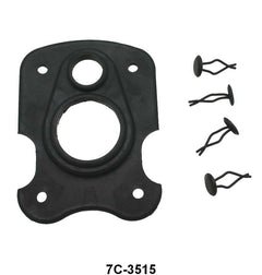 UPPER STEERING COLUMN FLOOR SEAL - 48-52 F-1/F-3 W/COMUMN SHIFT W/CLIPS
