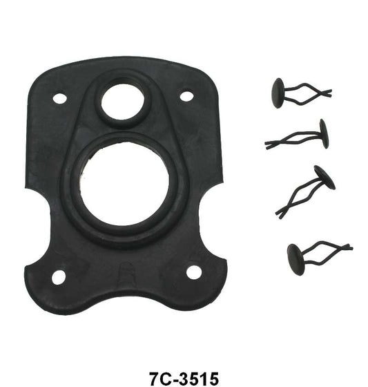 UPPER STEERING COLUMN FLOOR SEAL - 48-52 F-1/F-3 W/COMUMN SHIFT W/CLIPS