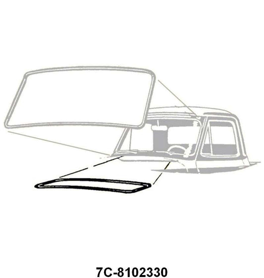 COWL VENT GASKET - 48-52 F-1/F-3