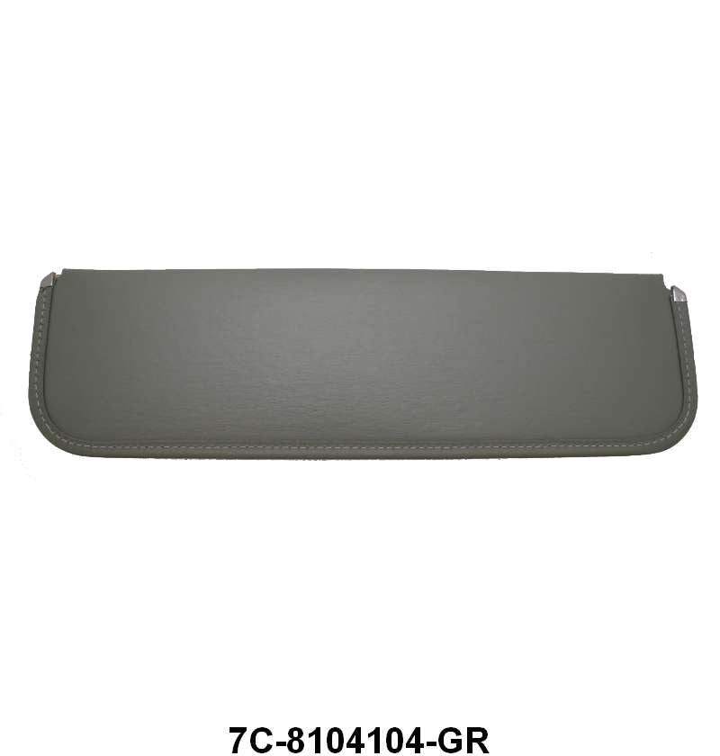 CARDBOARD SUN VISOR - 48-52 F-1/F-3, GRAY