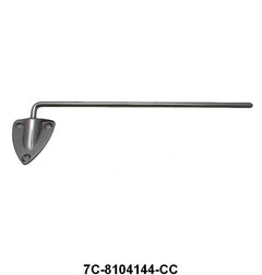 SUN VISOR BRACKET - 48-52 F-1/F-3, CHROME, FITS LH OR RH