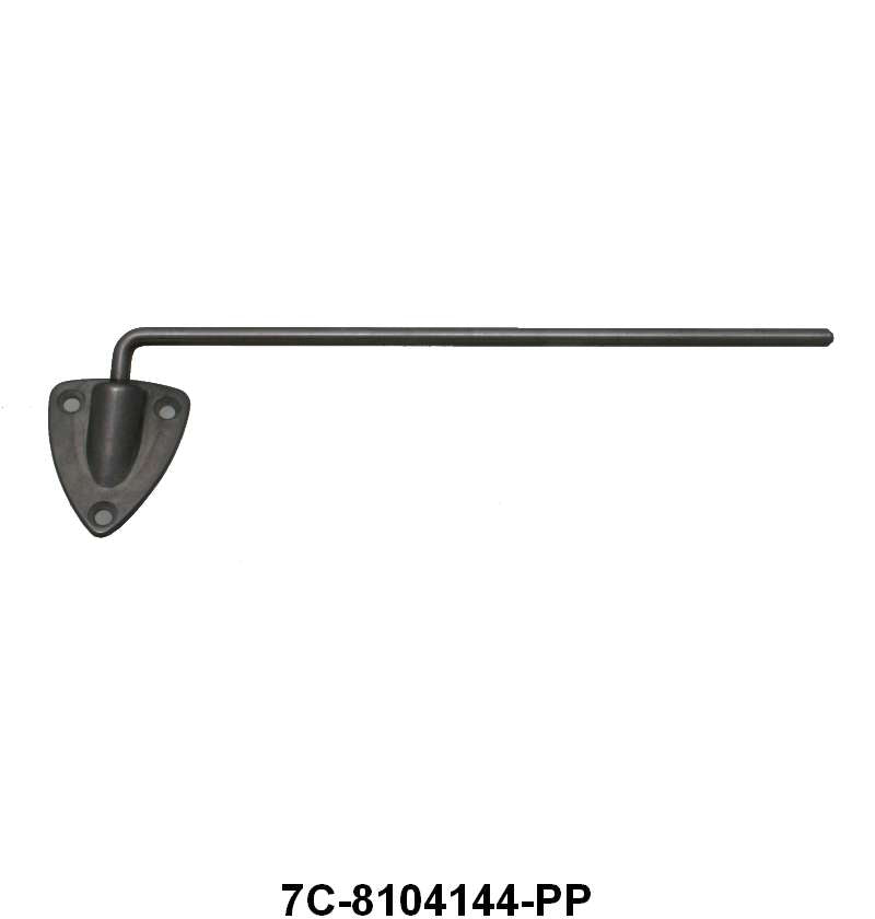 SUN VISOR BRACKET - 48-52 F-1/F-3, PLAIN, FITS LH OR RH