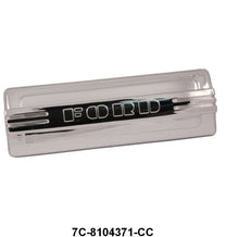 DASH RADIO HOLE COVER - 48-50 F-1/F-3 CHROME