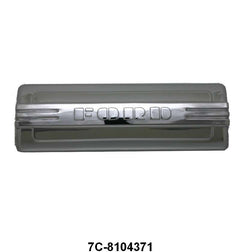 PLASTIC DASH RADIO HOLE COVER - 48-50 F-1/F-3 TAN