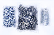 POLISHED STAINLESS BED STRIP BOLT KIT (65 BOLTS)- 50-52 F-1 53-72 F-100