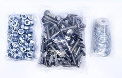 POLISHED STAINLESS BED STRIP BOLT KIT (65 BOLTS)- 50-52 F-1 53-72 F-100