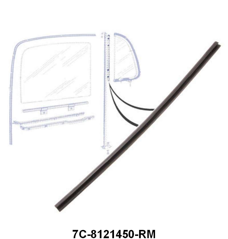 BACK EDGE VENT WINDOW SEALS - 48-52 F-1/F-3