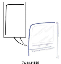 U-CHANNEL FOR TOP AND BACK SIDE OF DOOR GLASS - 48-52 F-1/F-3
