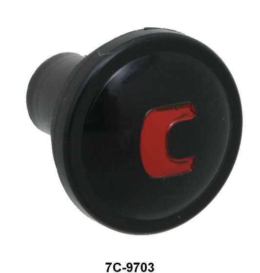 CHOKE CABLE/ROD KNOB - 48-50 F-1/F-3 CHOKE