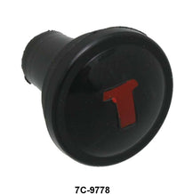 THROTTLE CABLE/ROD KNOB - 48-50 F-1/F-3  BLACK