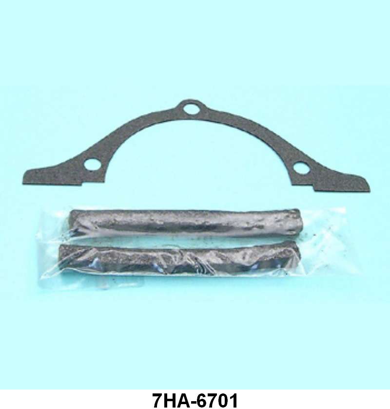 REAR MAIN SEALS - 47-51 PASS/PU "H" 6cyl  3 pcs