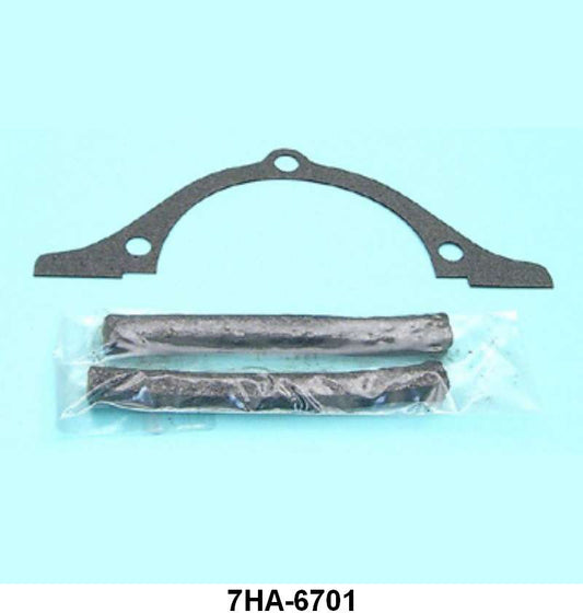 REAR MAIN SEALS - 47-51 PASS/PU "H" 6cyl  3 pcs