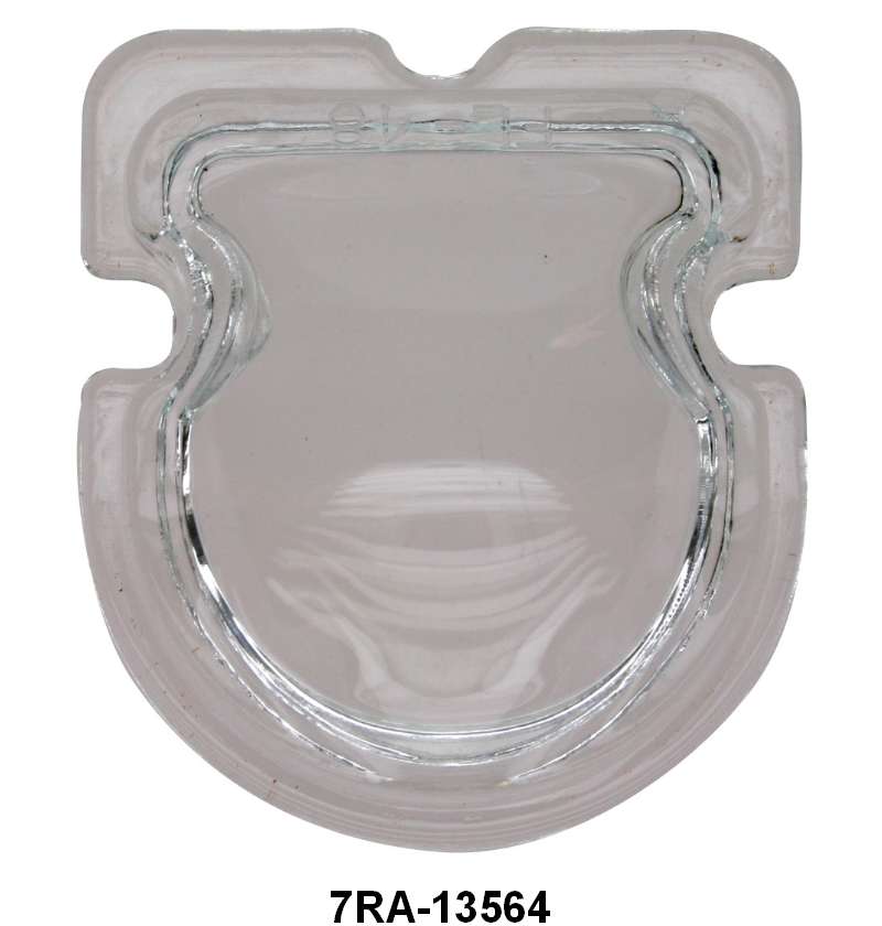 LICENSE PLATE LIGHT LENS - 49-51 PASS 52-56 WAGON/SEDAN DELIVERY