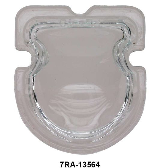 LICENSE PLATE LIGHT LENS - 49-51 PASS 52-56 WAGON/SEDAN DELIVERY