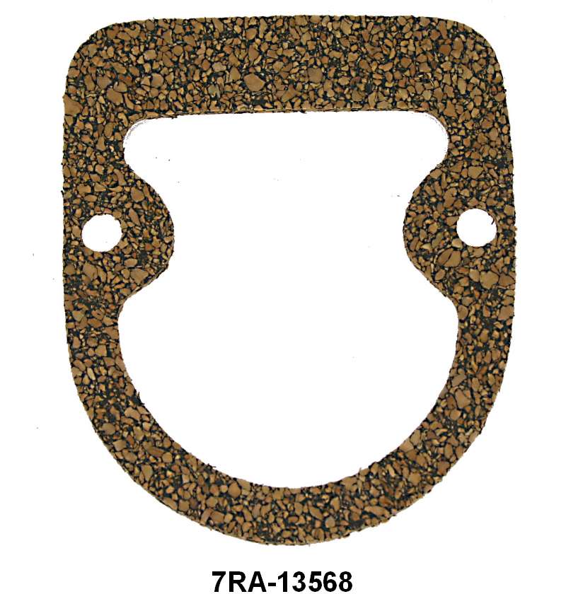 LICENSE PLATE LIGHT LENS GASKET - 49-51 PASS/MERC, 48-56 PANEL