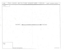 TEMPERATURE SENDER CROSSOVER WIRE - 49 & 52-53 PASS/MERC, 48-53 F-1/F-3 V8