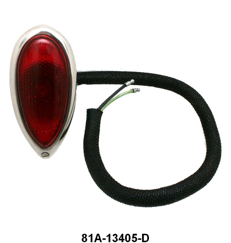 TAIL LIGHT ASSEMBLY - 38-39 PASS EXCEPT WAGON RH OR LH